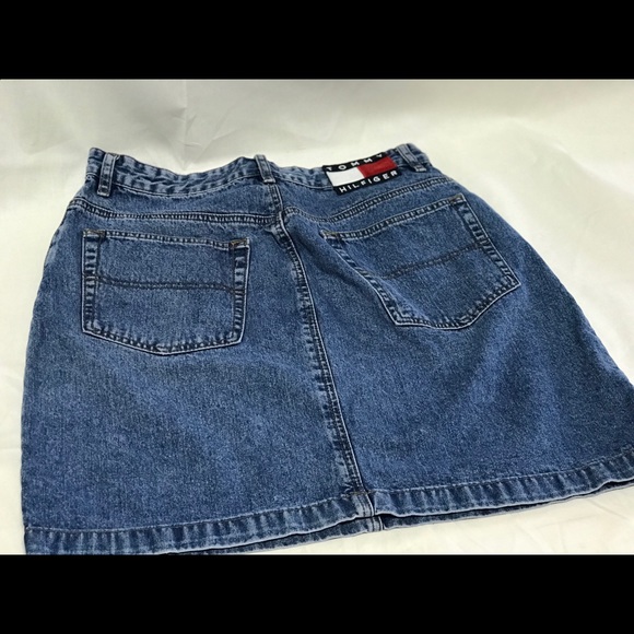 tommy hilfiger denim skirts
